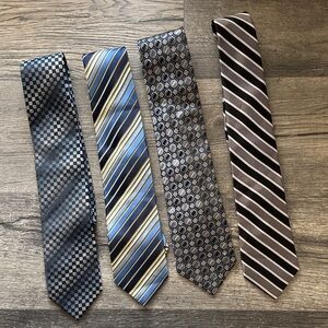 Elegant Men's Tie Bundle of 4